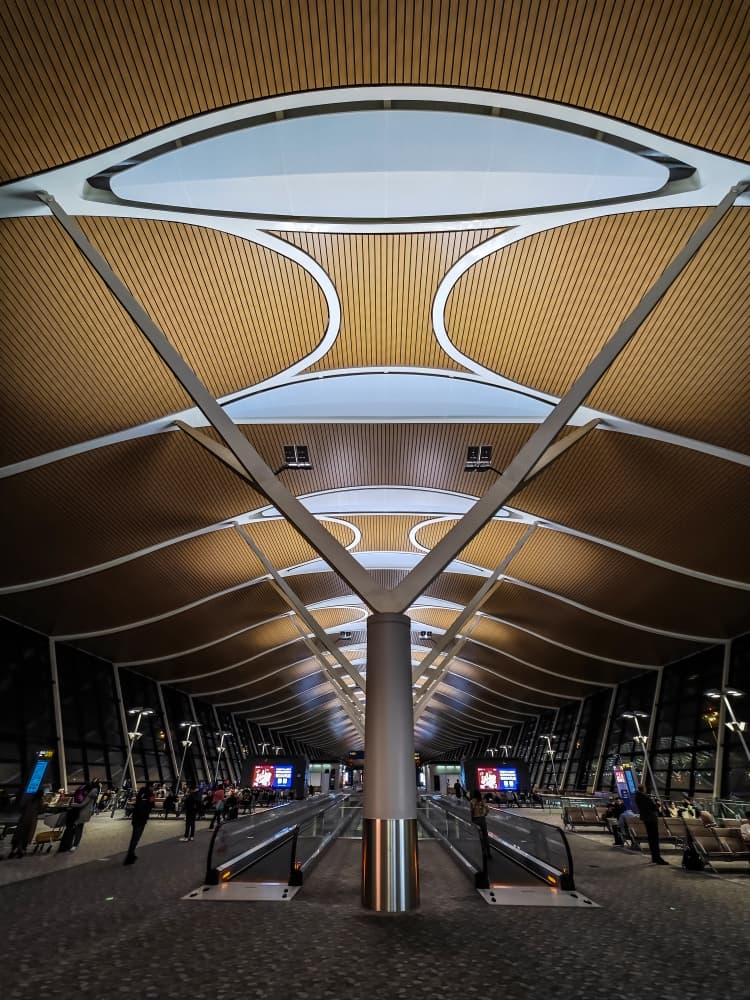 Modern Airport Terminal by Raymond Ren Rong Liu — canvas wall art