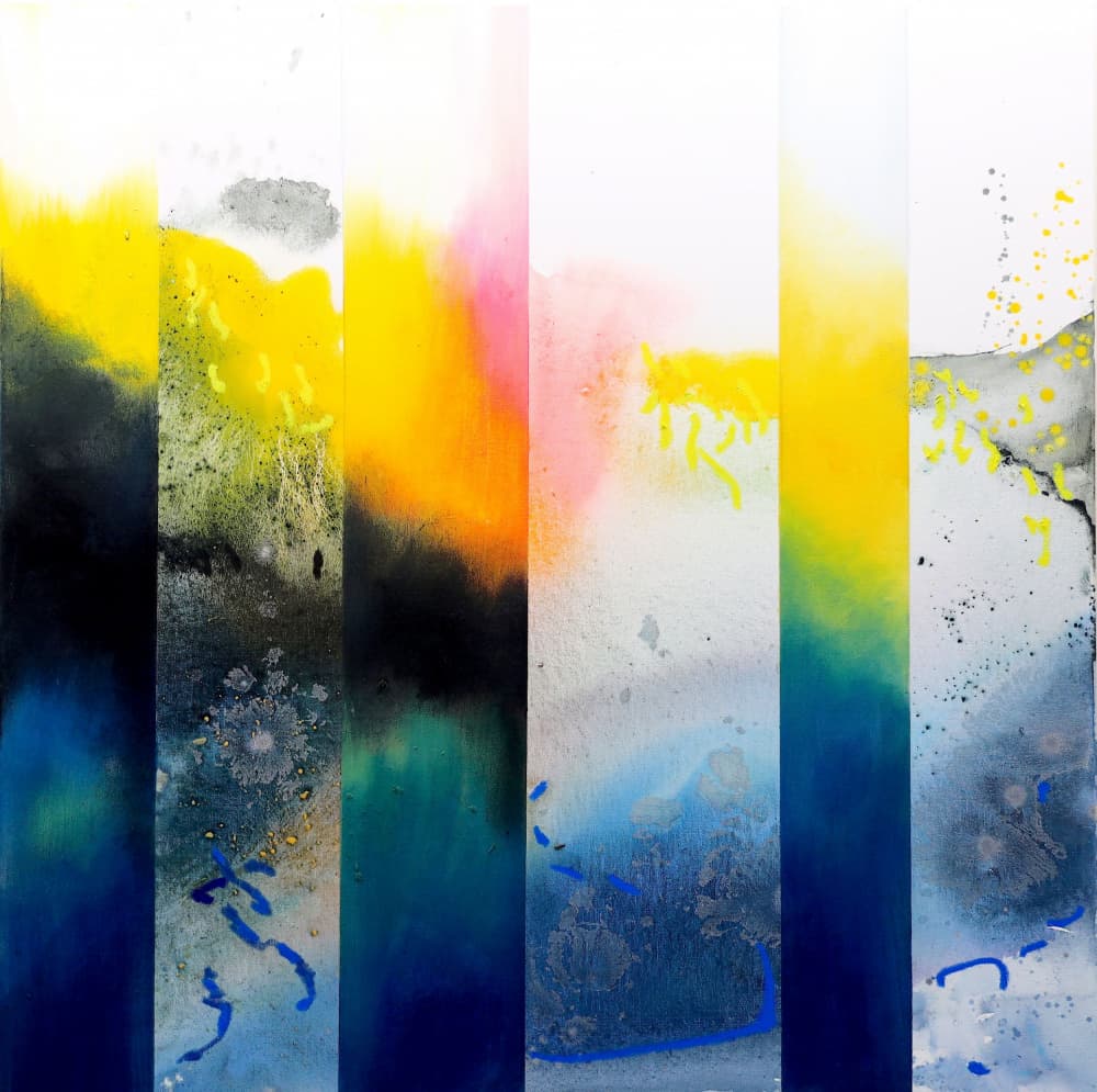 Vibrant Color Flow by POOVI ART — canvas wall art