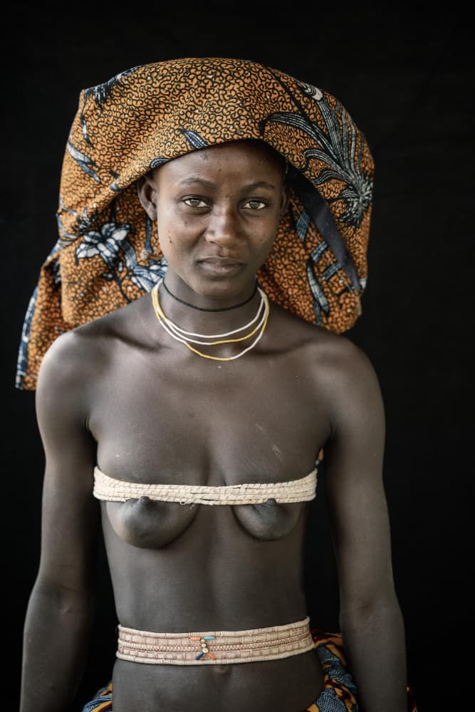 African Woman Gaze by Trevor Cole — canvas wall art