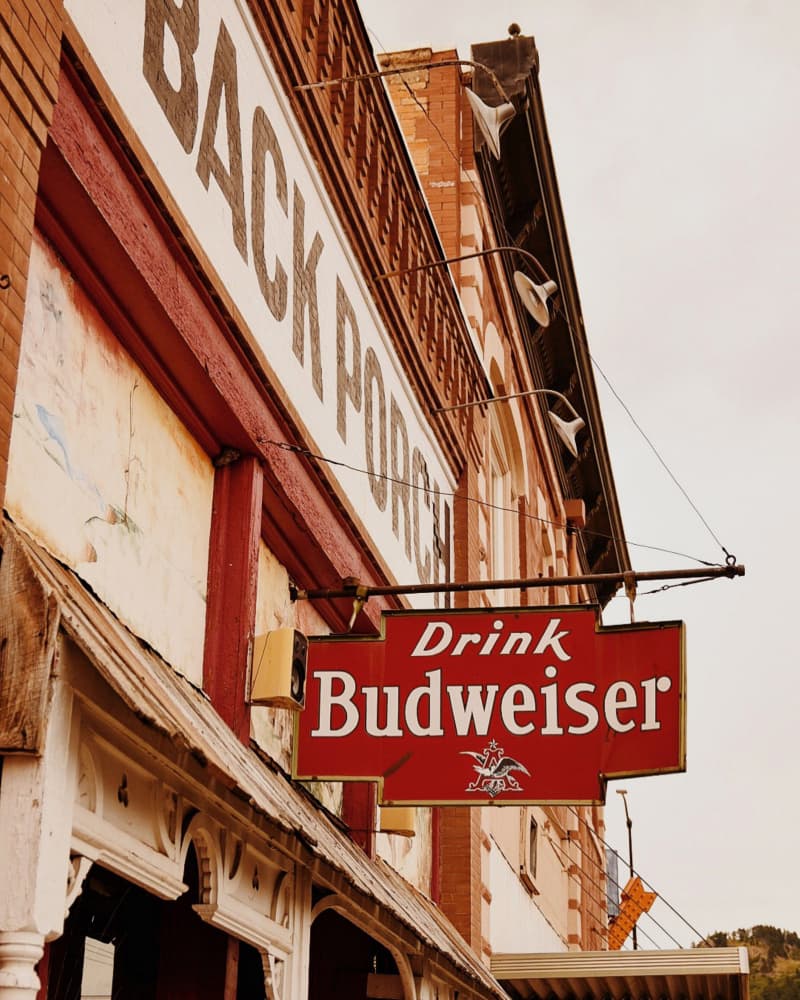 Vintage Back Porch Sign by Del Mundo Imagery — canvas wall art