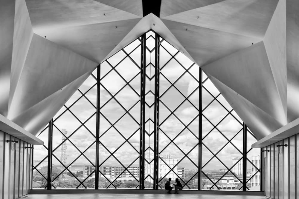 Grand Window by Kieron Long — canvas wall art