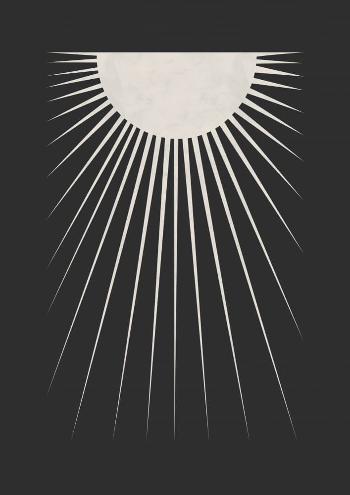 Rising Sun Minimalist by Orara Studio — canvas wall art