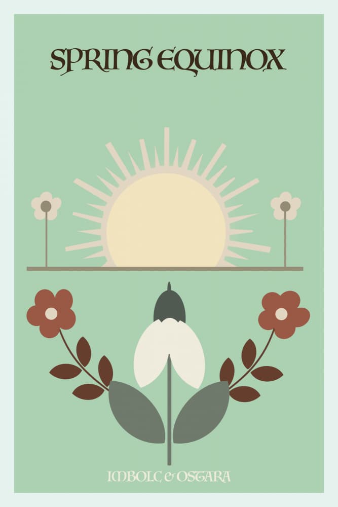 Spring Equinox Sun Blooms by casa cartissi — canvas wall art