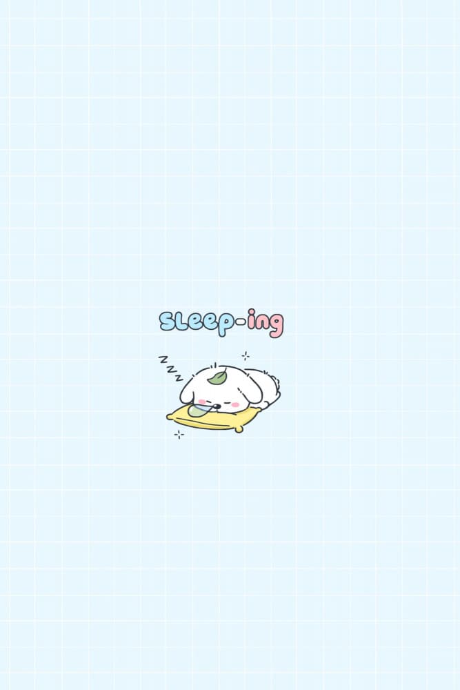 Cute Sleeping Puppy by Xuan Thai — canvas wall art