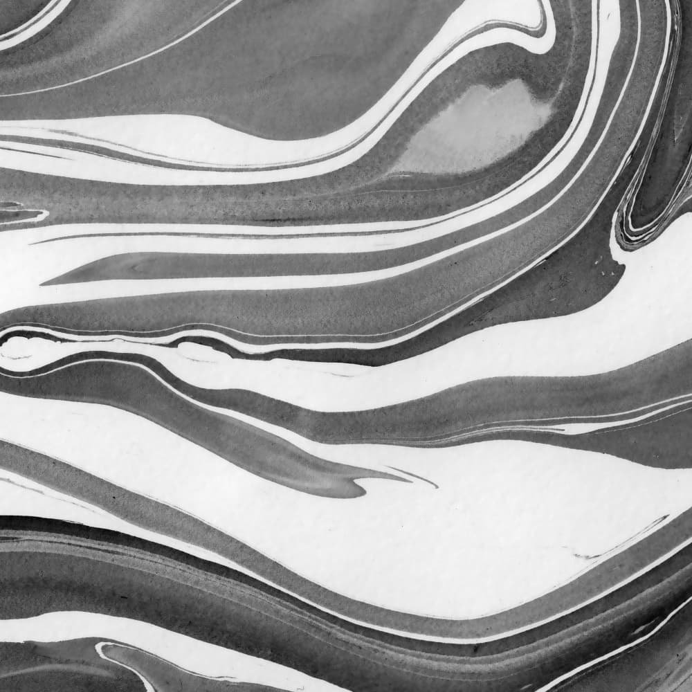 Fluid Gray Swirls by amini54 — canvas wall art