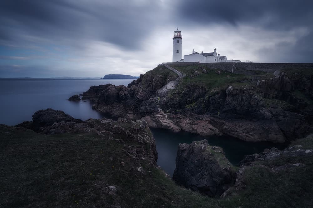 Dramatic Coastal Lighthouse by Iván Ferrero — canvas wall art
