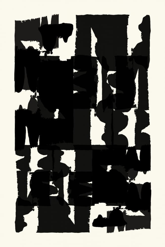 Bold Abstract Forms by cartissi — canvas wall art