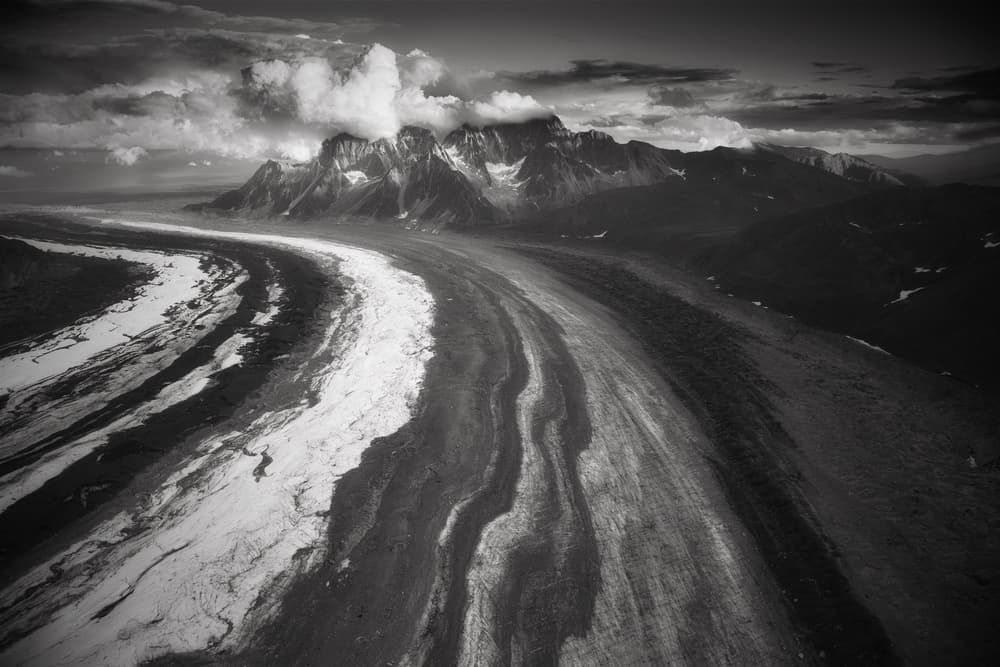 Majestic Glacier Mountains by Atul Chopra — canvas wall art