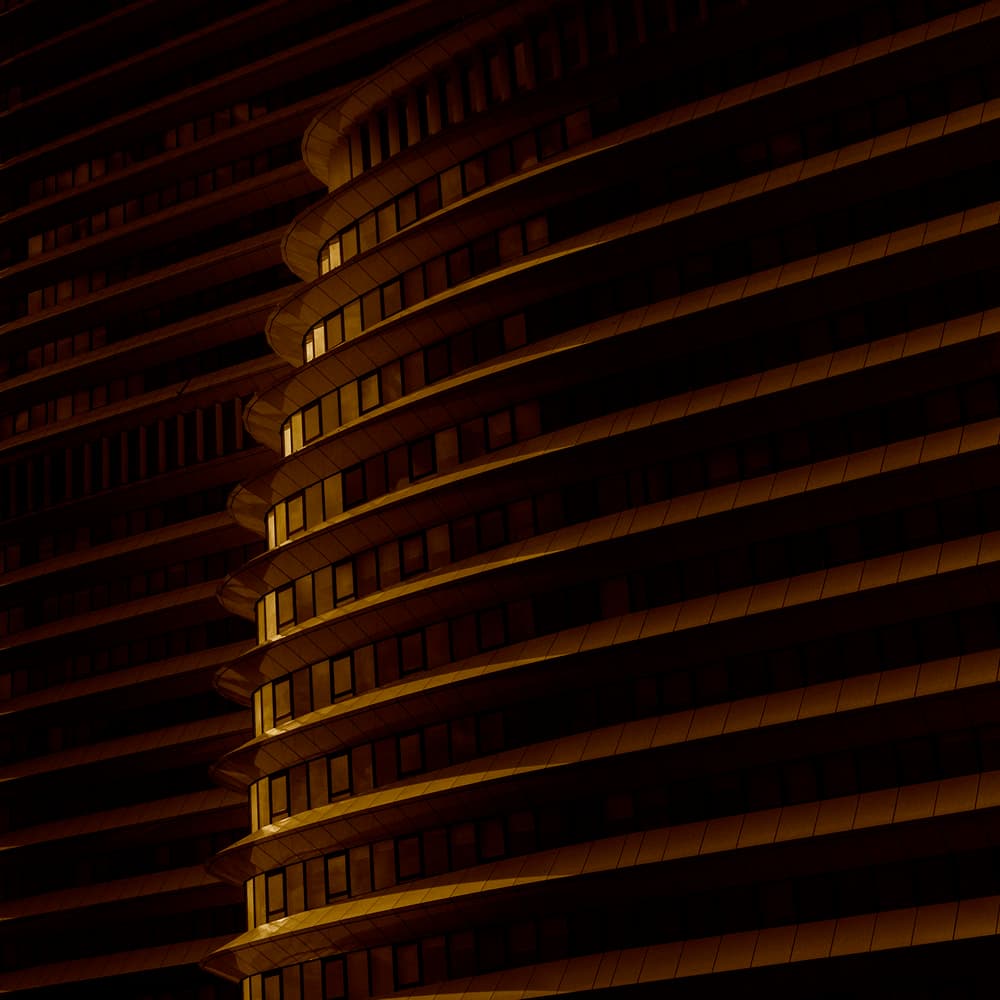 Modern Building Curves by Gerard Jonkman — canvas wall art