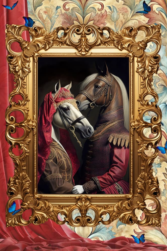 The Aristocrats #7 by Sue Skellern — canvas wall art