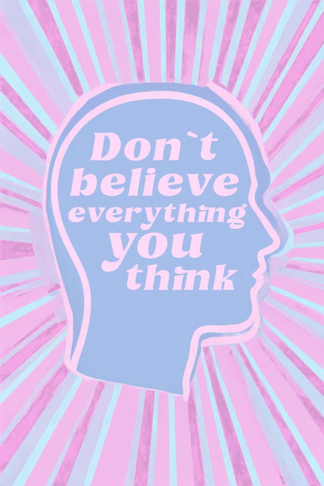 Dontbelieveeverything by Treechild — canvas wall art