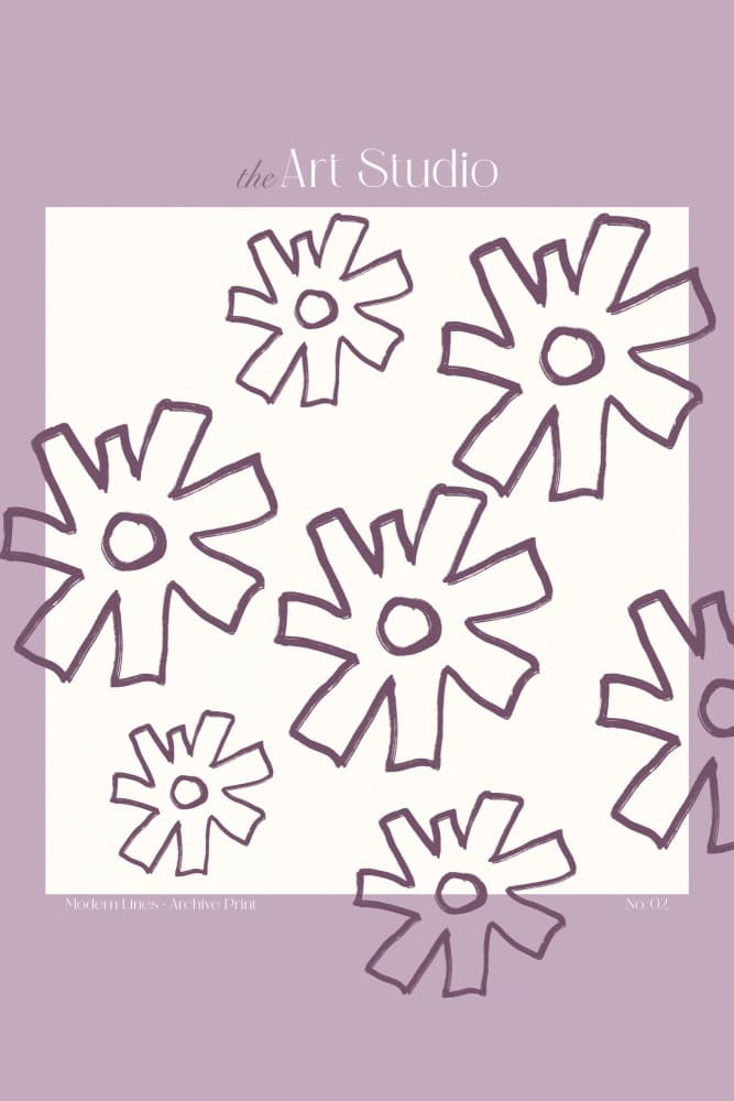 Theartstudio(flowers) by Treechild — canvas wall art