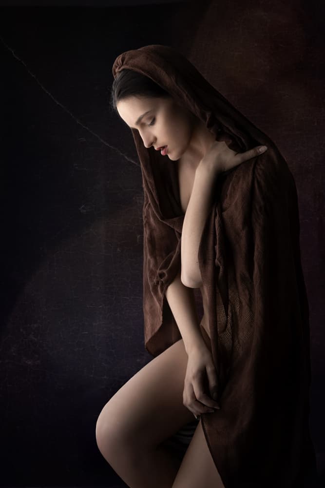 Draped Melancholy by Jan Slotboom — canvas wall art