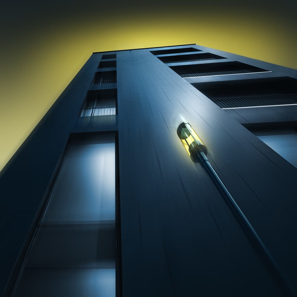 Urban Light Architecture by Marc Huybrighs — canvas wall art