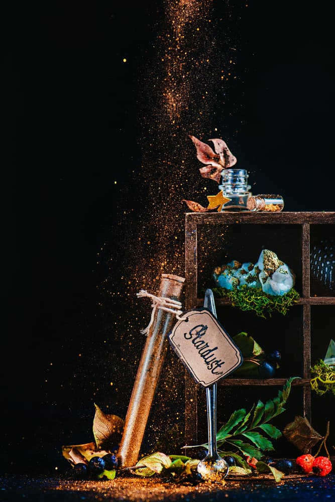 A spoonful of stardust by Dina Belenko — canvas wall art