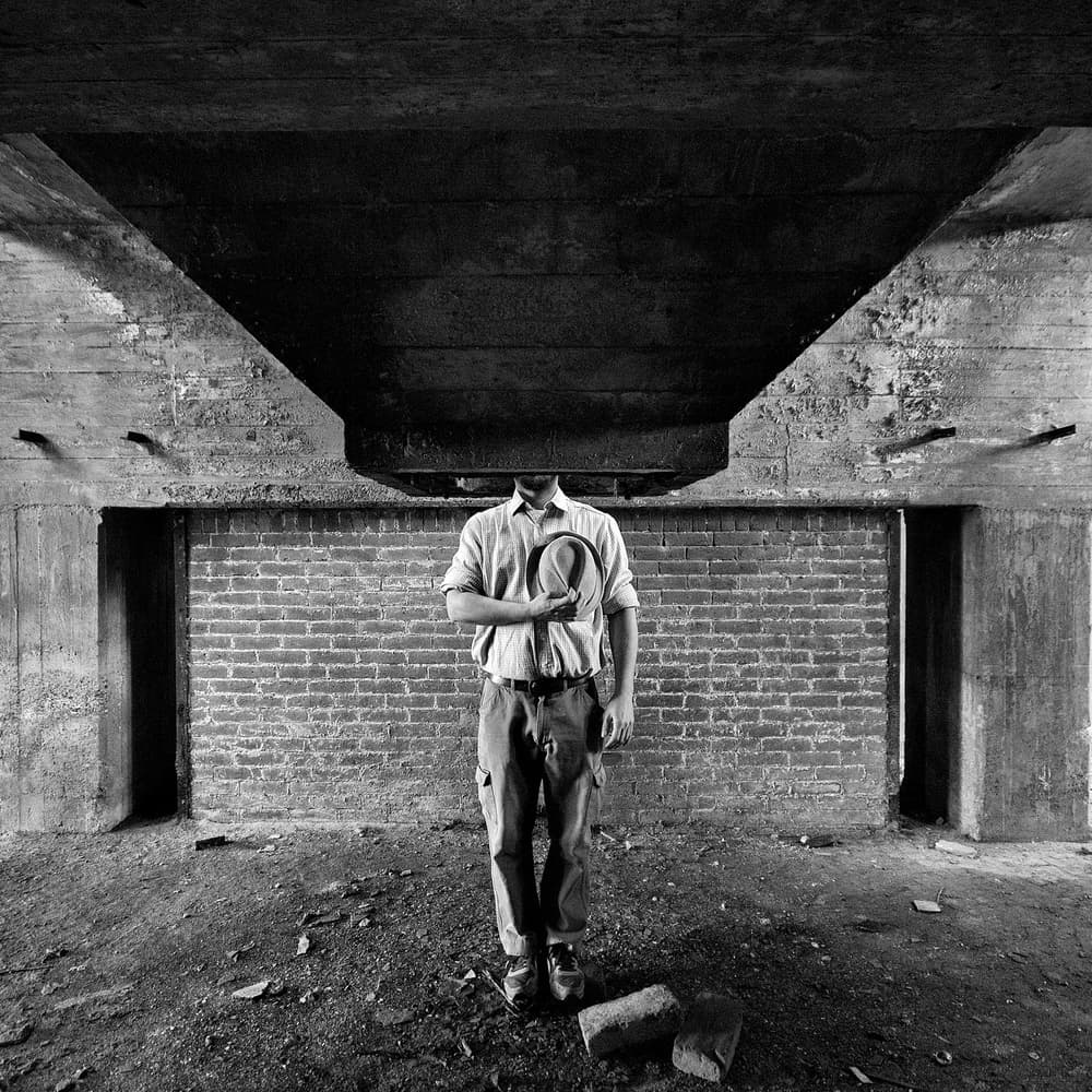 Mysterious Headless Figure by Carlo Ferrara — canvas wall art