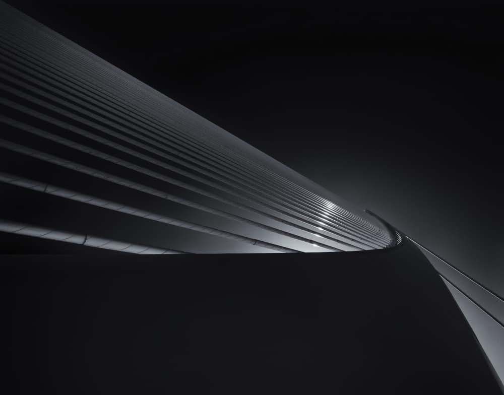Modern Architectural Curves by Gerard Jonkman — canvas wall art
