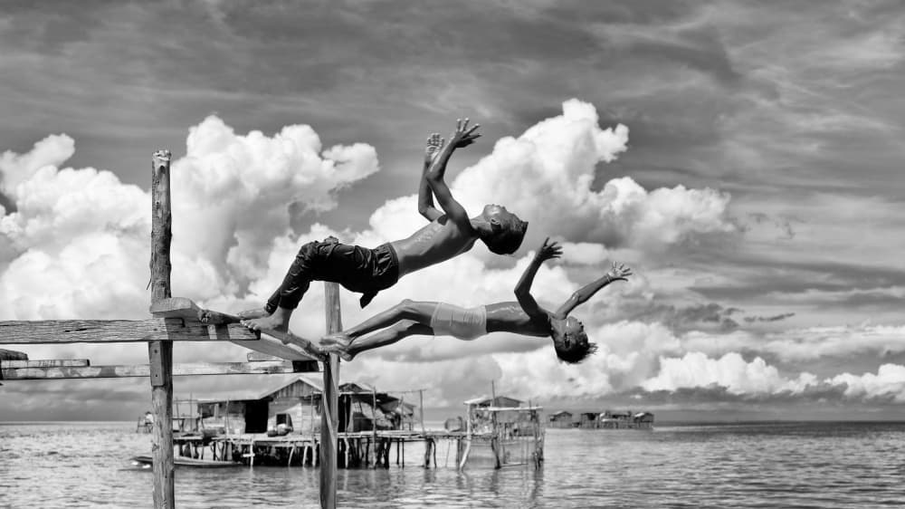 Playful Ocean Leaps by Kieron Long — canvas wall art