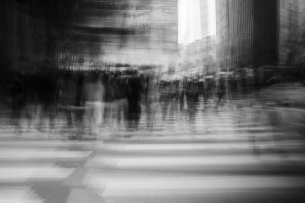 Urban Rush Hour by Swen MUN — canvas wall art