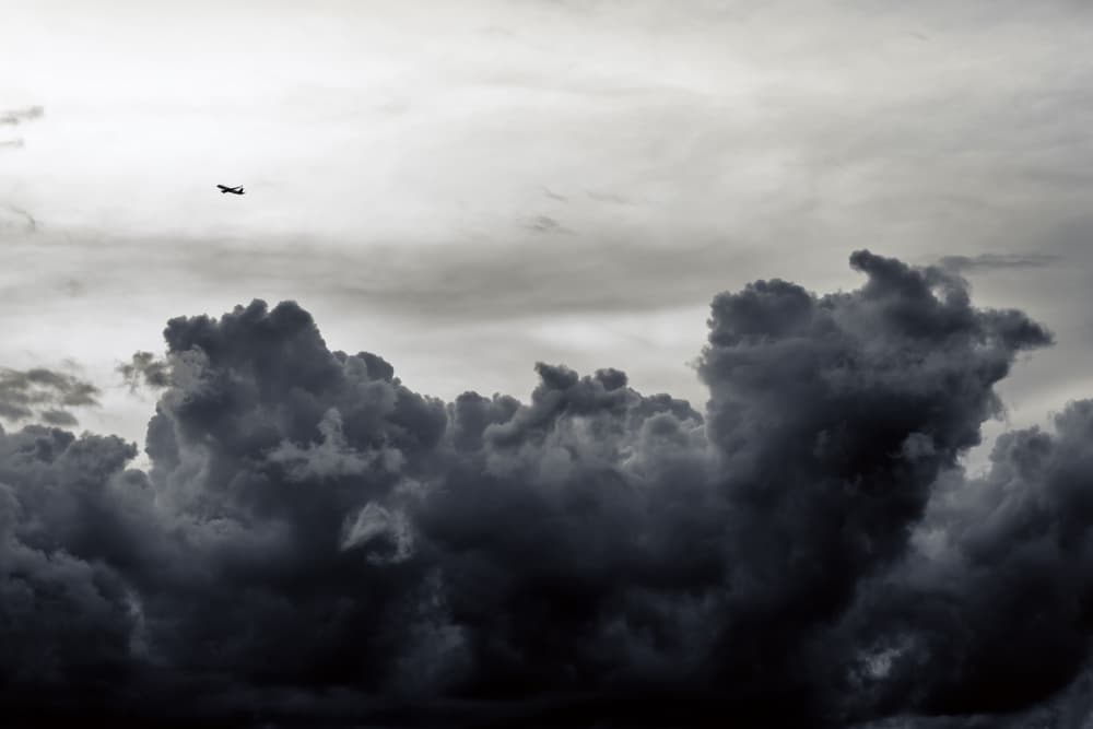 Dark Clouds Distant Flight by Tal Paz-Fridman — canvas wall art