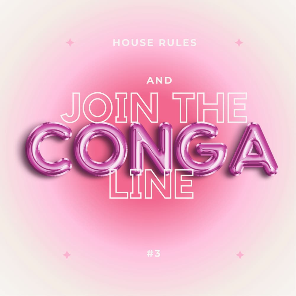 Join The Conga Line by Julia Ramiro — canvas wall art