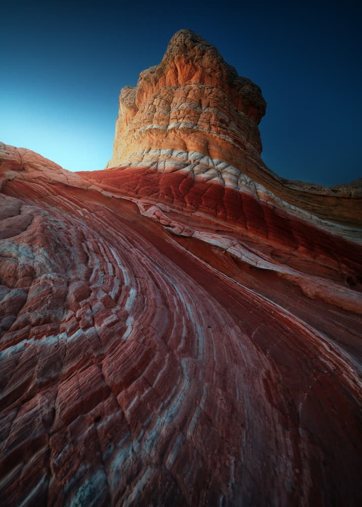Wavy Sandstone Formation by Juan Pablo de Miguel — canvas wall art