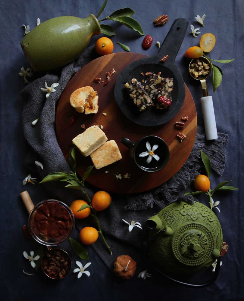 Cozy Tea and Treats by Fangping Zhou — canvas wall art