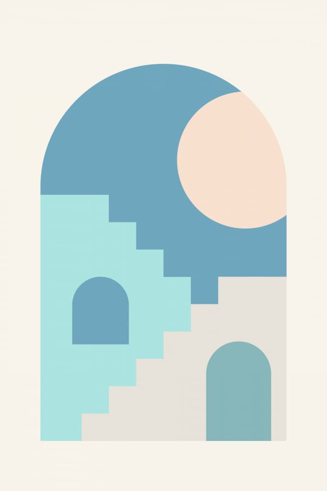 Desert Moon Arch by jay stanley — canvas wall art