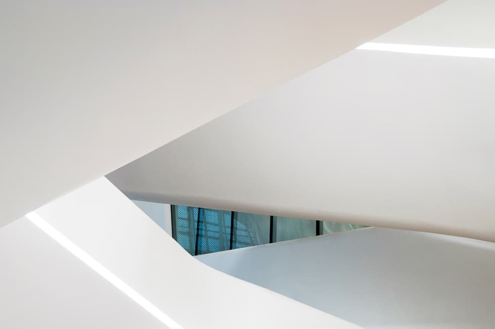 Abstract Architectural Forms by HAN dong hee — canvas wall art
