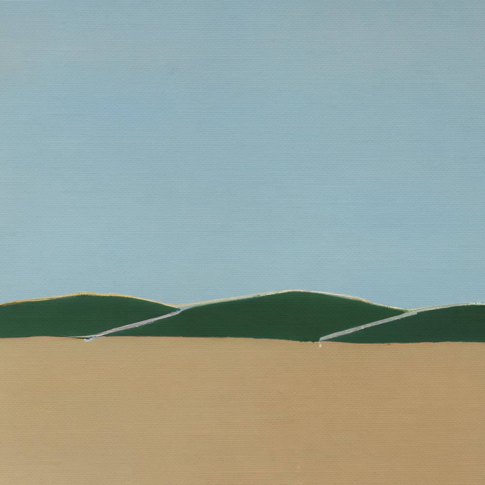 Gentle Green Dunes by The Printable Studio — canvas wall art