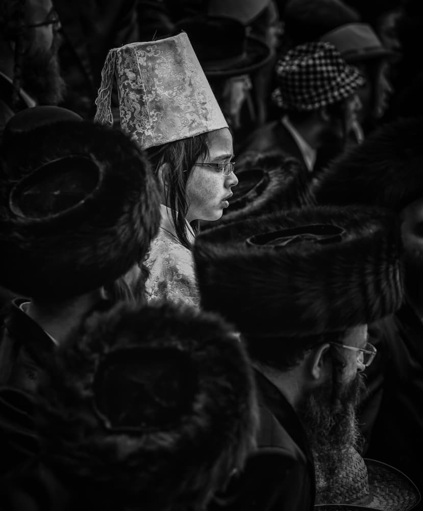 Observant Jewish Girl by Tomer Eliash — canvas wall art
