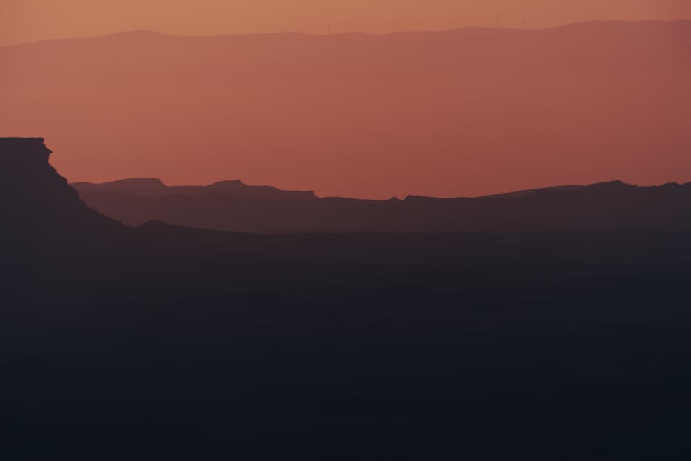 Desert Sunset Layers by Tal Paz-Fridman — canvas wall art