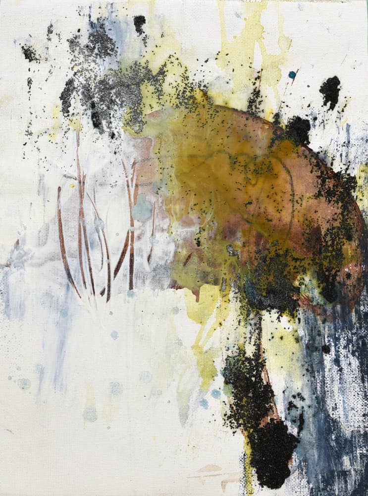 Earthy Abstract Textures by Deb Chaney — canvas wall art