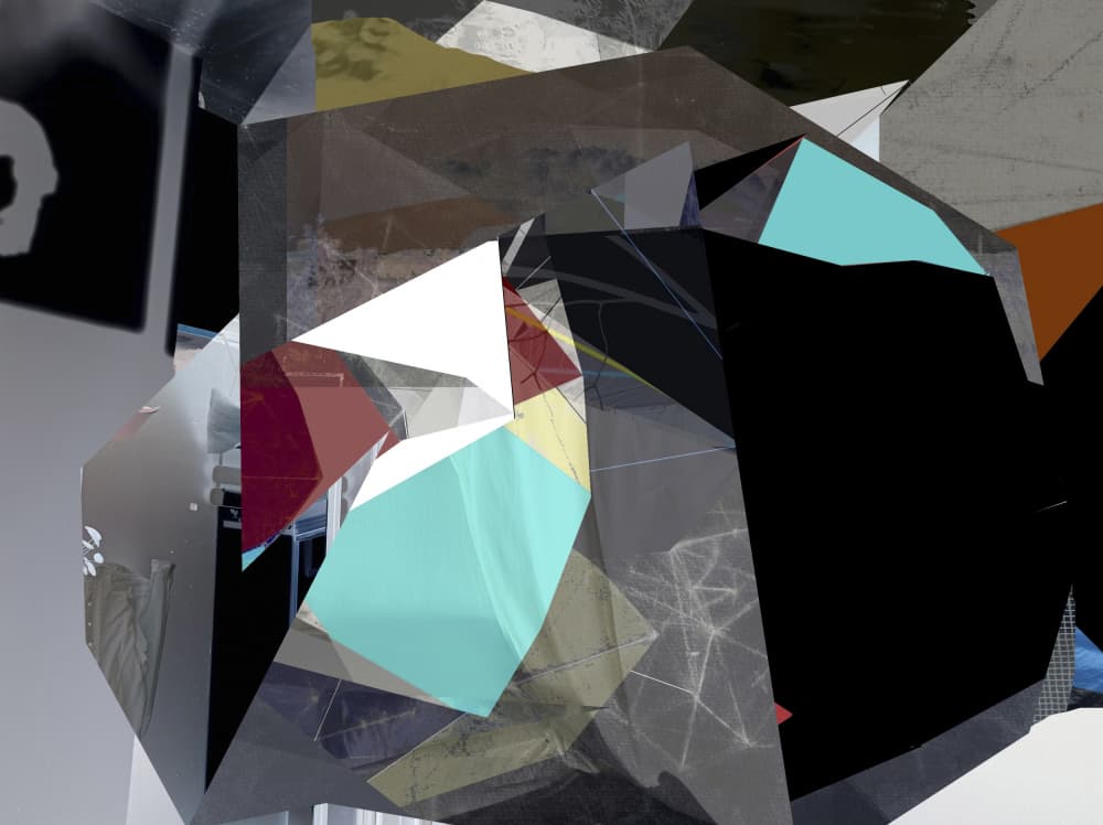 Abstract Digital Composition by Stefan Fransson — canvas wall art