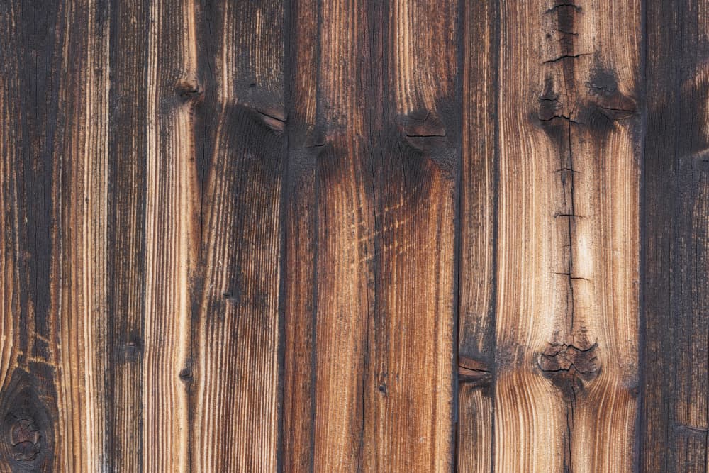 Rustic Wood Planks by Bilge Paksoylu — canvas wall art