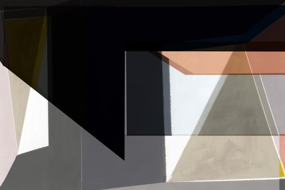 Geometric Light Play by cartissi — canvas wall art
