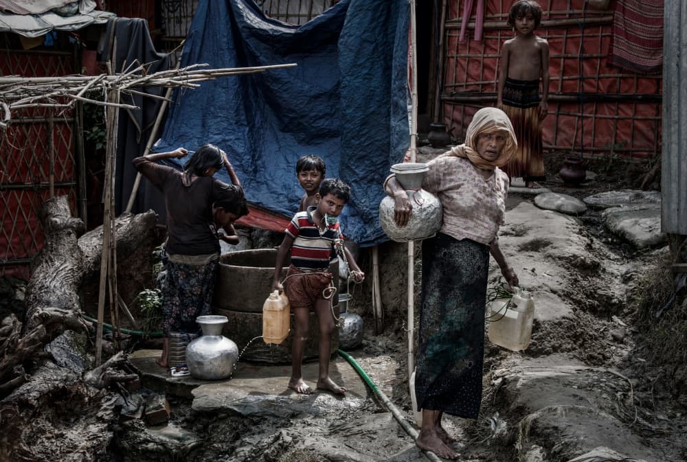 Daily Water Collection by Joxe Inazio Kuesta Garmendia — canvas wall art