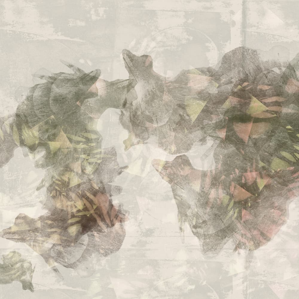 Muted Organic Layers by Dina Dankers — canvas wall art