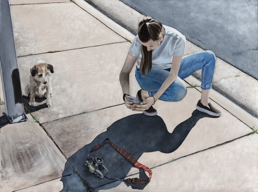 Selfie35 by Duane A. Brown — canvas wall art