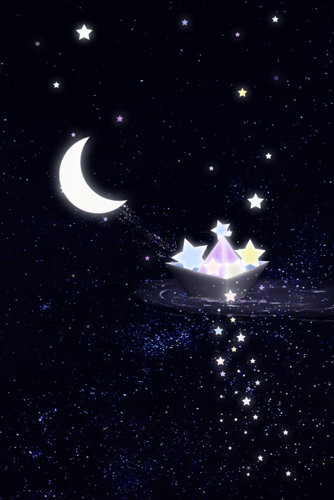 Dreamy Star Boat by Xuan Thai — canvas wall art