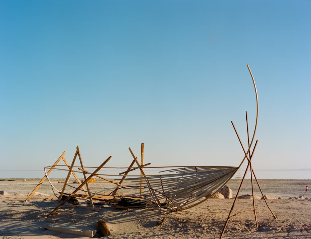 Desert Beach Sculpture by Bethany Young — canvas wall art