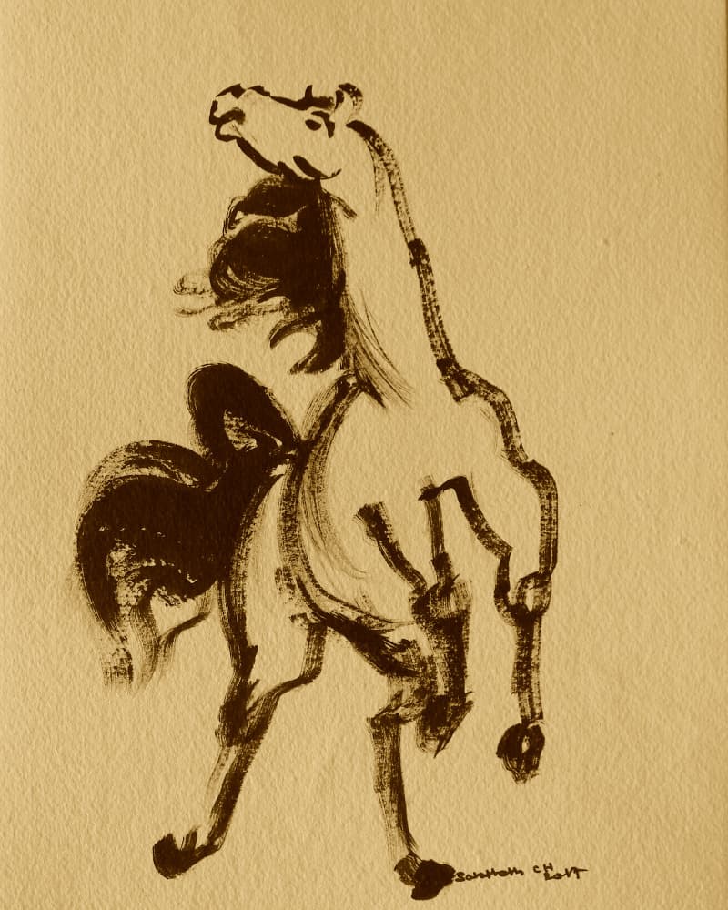 Horse 24 by Santhosh ch — canvas wall art