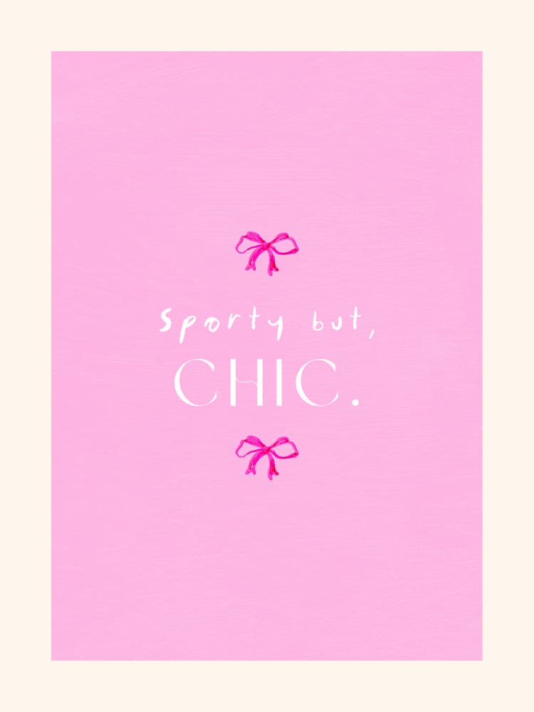Sportybutchic by Treechild — canvas wall art