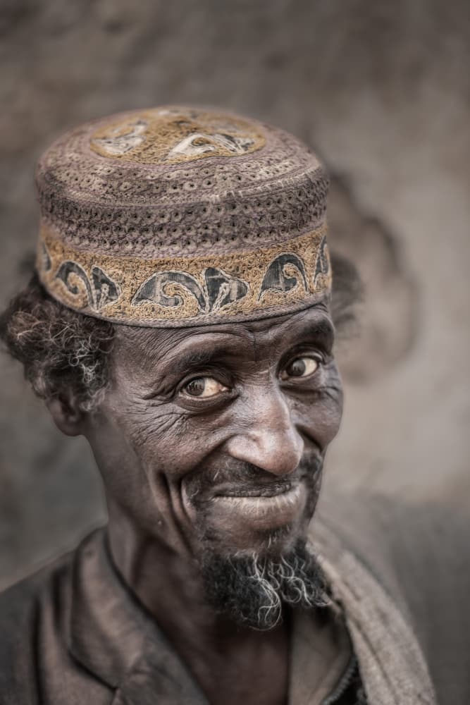 Joyful African Man by Trevor Cole — canvas wall art