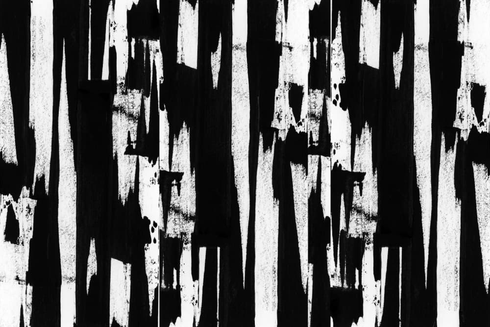 Abstract Vertical Strokes by cartissi — canvas wall art