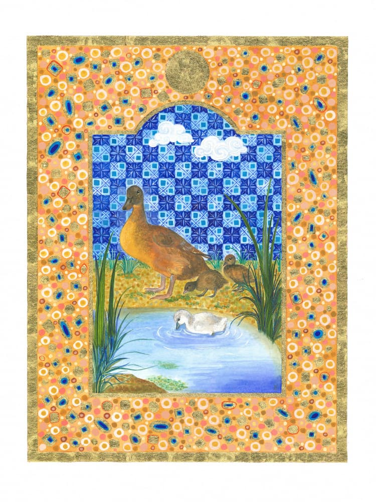 The Ugly Duckling by Isabelle Brent — canvas wall art