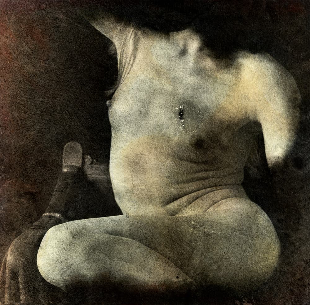 Dark Female Form by Fuyuki Hattori — canvas wall art