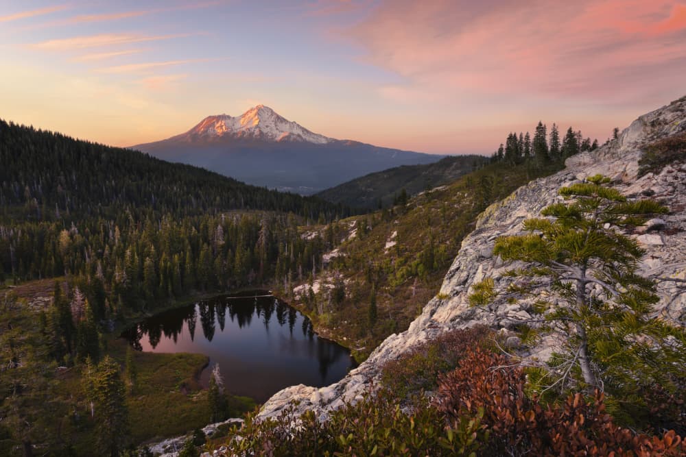 Heart Lake by Stefan Hefele — canvas wall art
