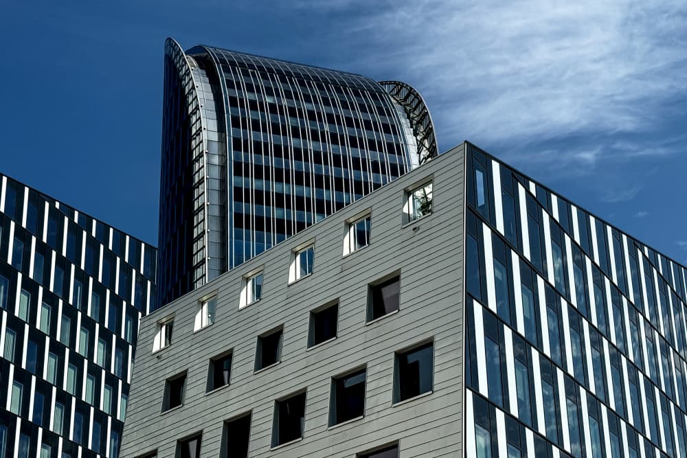 Urban Modern Architecture by Lus Joosten — canvas wall art