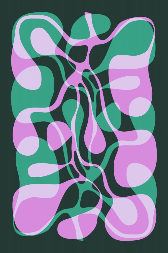 Fluid Organic Shapes by Studio Memb — canvas wall art